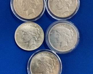 1922-1923 PEACE SILVER DOLLARS