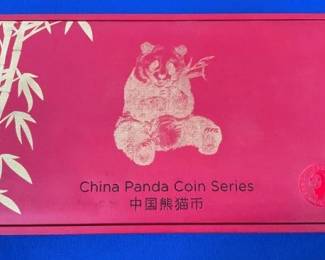 2021 CHINESE PANDA BULLION 30G SILVER
