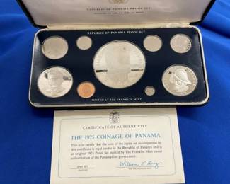 1975 COINAGE OF REPUBLIC PANAMA