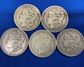 MORGANS 1878,1900o,1887,1900o,1900o