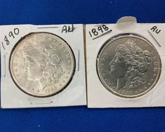 1890, 1898, 1898 PROOF LIKE