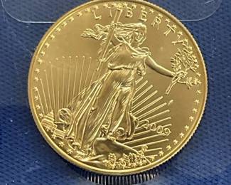 2009 $50 1 OZ GOLD EAGLE