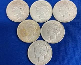 1922 PEACE SILVER DOLLARS