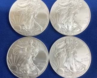 UNC 2009 SILVER AMERICAN EAGLES