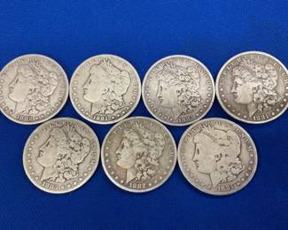 MORGANS 1881,1883S,1882S