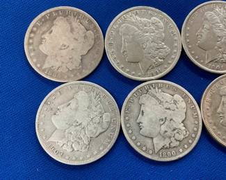 1891, 1885, 1890-O 1902, 1901, 1921