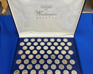 SET LEGEND OF WASHINGTON QUARTERS