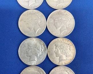 1922 PEACE SILVER DOLLARS