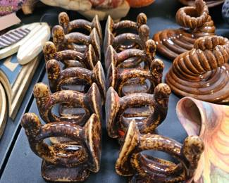 Ceramic Turkey Napkin Holders