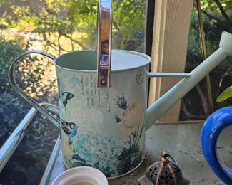 Watering Can, Flower Pot & Lantern 