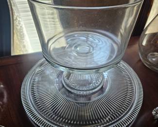 Glass Trifle Bowl 