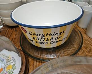 Hallmark Channel Popcorn Bowl