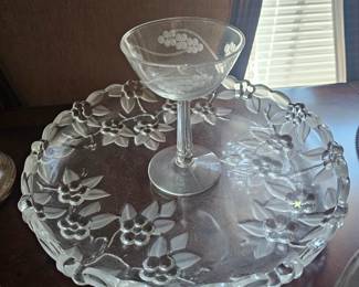 Studio Nova Round Glass Platter 