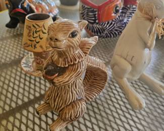 Vintage Arnel Ceramic Squirrel 