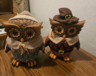 Pilgrim Pair of Owls