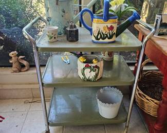 Vintage Metal Cart