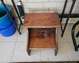 Wooden Step Stool