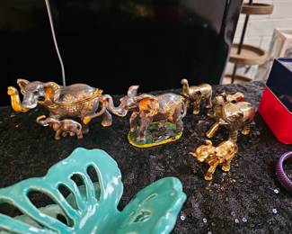 Elephant Figurines 