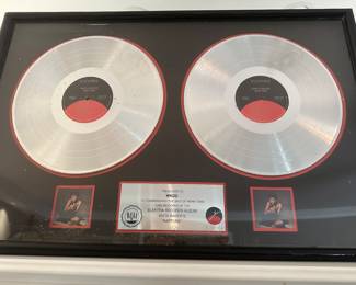 Anita Baker's Rapture Framed Albums 