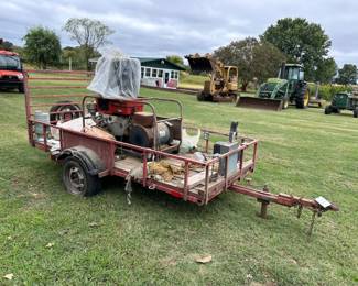 4’X10’ TRAILER AND GENERATOR