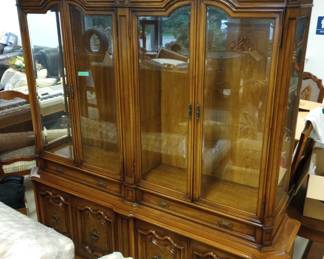 Fine High-End Dining Room China Closet, 