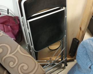 Two 2 Folding Chairs, 