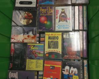 Just some of the 200 Plus Audio Music Cassettes, $2.00 each, 
