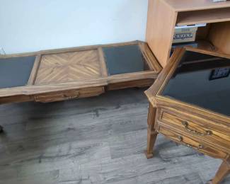 Coffee Table With Matching Side Table