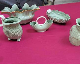 Blue Stamped Green Lenox Pieces