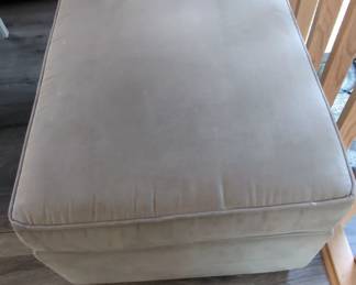 Beige Ottoman