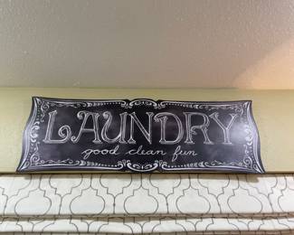 Laundry Sign