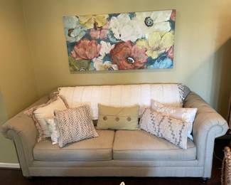 Sofa & Decorative Pillows