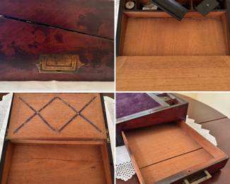 Antique writing slope