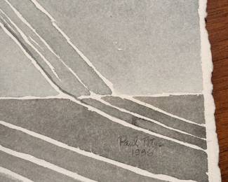 Original unframed watercolor by Paul Titus signed & dated 1986