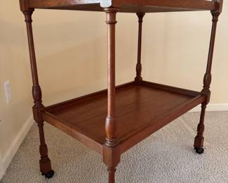 Beautiful antique European tea caddy