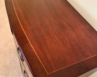 Antique Hepplewhite Mahogany wood 5 drawer dresser ca. early 1800’s