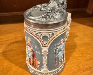 Vintage Limited Edition Gerz West Germany stein with metal tag