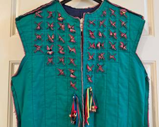 Fun handmade vintage vest