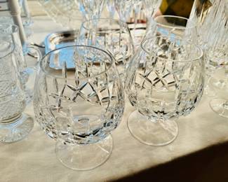 Waterford ‘Mourne’ crystal snifters 