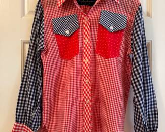 Vintage Lady Wrangler western shirt