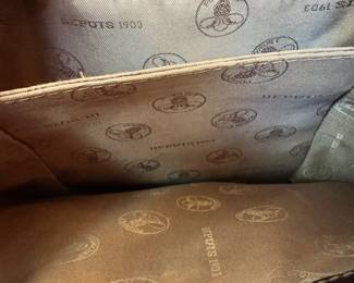 Vintage Pourchet handbag with dust bag