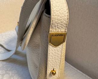Vintage Lanvin leather handbag