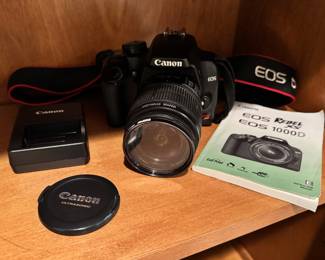 Canon EOS Rebel XS 35mm camera