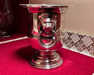 Small vintage Viners of Sheffield silver plated toothpick holder