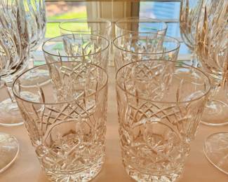 Waterford ‘Lismore’ Double Old Fashioned.  These will be sold in pairs