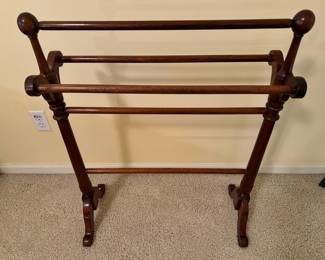 Antique Victorian towel rail