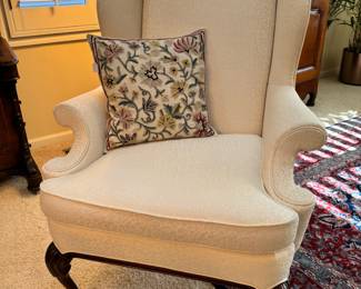Very nice Hickory Chair Co. wingback chair 