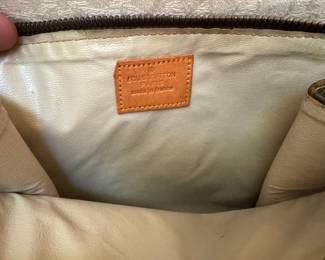 Vintage Louis Vuitton toiletry pouch