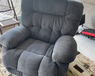 Recliner and matching sectional sofa
