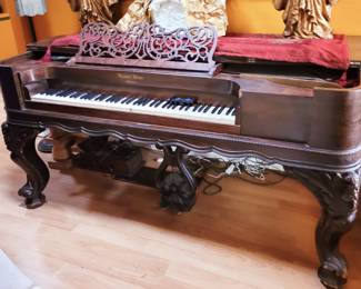 HARRIS BROS. Antique Box Piano $400 O.B.O (Thursday)